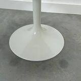 Space age design tafel Opal Möbel met rookglazen blad