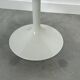 Space age design tafel Opal Möbel met rookglazen blad