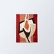 Daniel Drouin woven wool tapestry “Ombre rouge” 1970