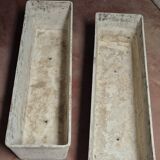 Set of fibreglass planters