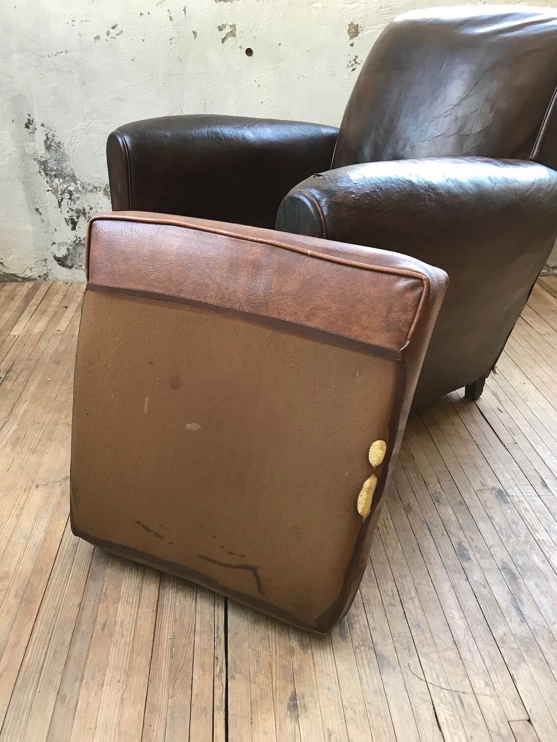 Leather club Armchair