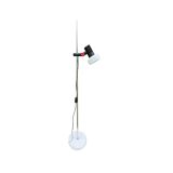 White Hustadt floor lamp, 1980s.