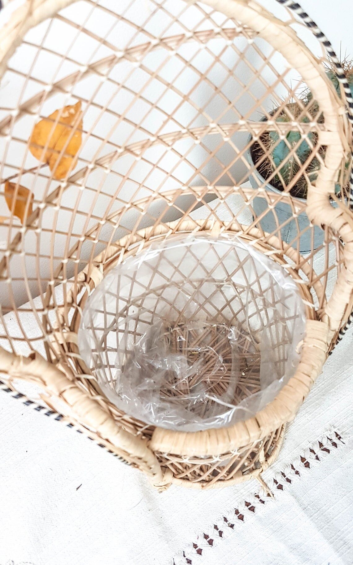 Emmanuelle miniature rattan chair