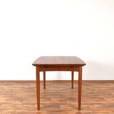Mid-century Danish teak extendable dining table, 1960s.