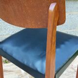 4 Scandinavian chairs from the 60s