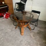 Bamboo table from the 1970s