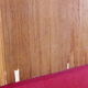 Vintage 50's 60's. Office in oak and red moleskine. TBE
