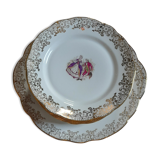 Pastry service / cake 10 dessert plates + 1 main course - FD Chauvigny - France