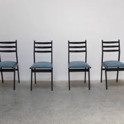 Set of 8 'S4' dining chairs by Alfred Hendrickx for Belform, 1950s