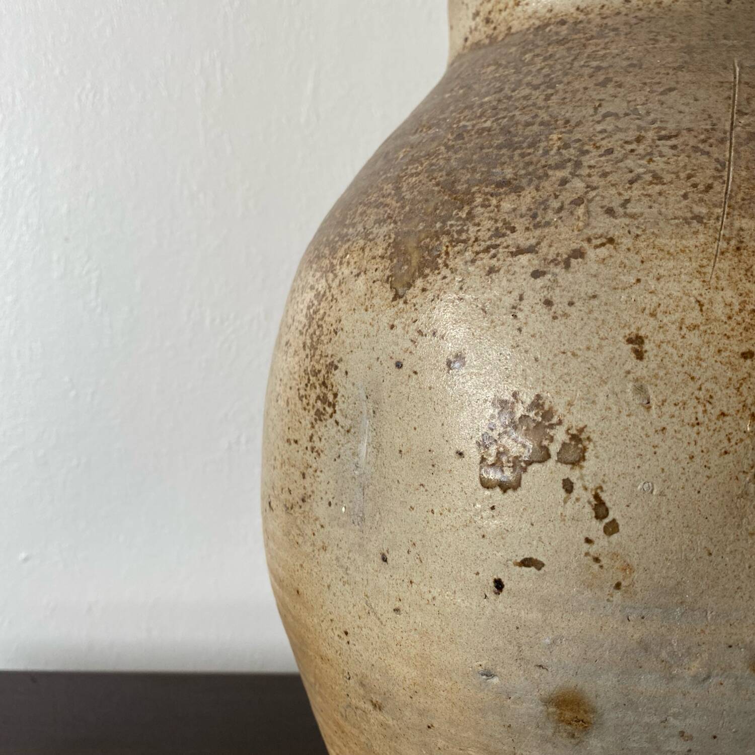 Large stoneware vase