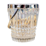 Crystal and metal ice bucket - Vintage year 40