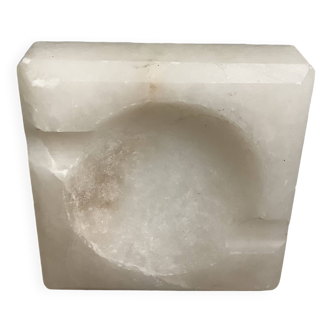 Individual alabaster ashtray