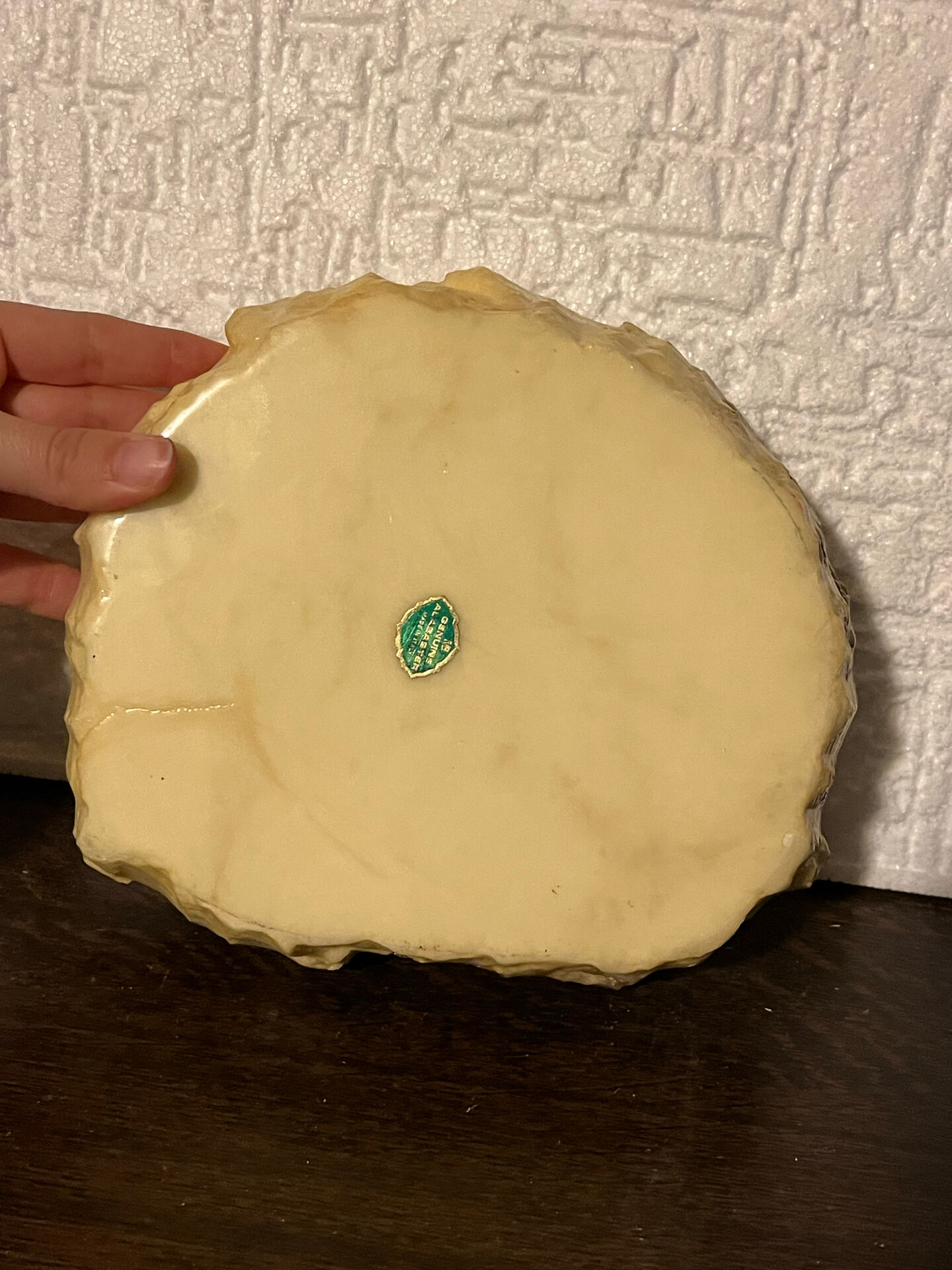 Alabaster ashtray