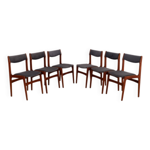 ensemble de six chaises - danemark
