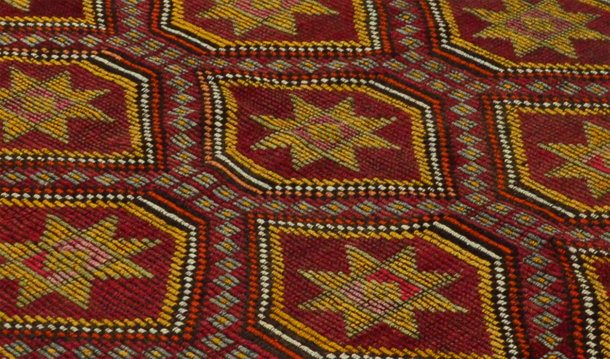 Anatolian handmade kilim rug 260 cm x 151 cm
