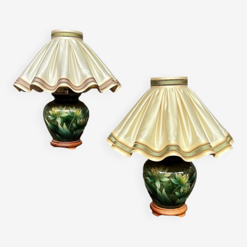 Set- Pair of designer lamps.