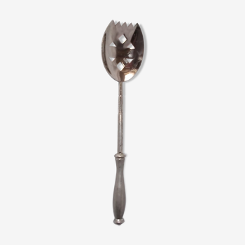 Silver metal ice spoon