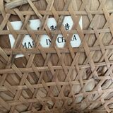 Chinese wicker hat