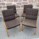 4 old Scandinavian Lounge chairs 60s Fröscher KG