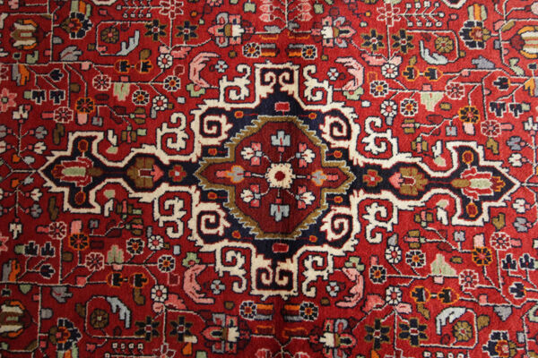 Vintage Persan tapis Fait à la main Farahan tapis Zone De tapis- 127x214cm