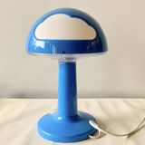 Vintage Skojig blue mushroom lamp - clouds - Ikea