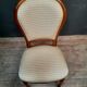 Cherry-lined chair