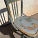 Wooden typing chair