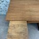 Oak half-minister's desk (renovated)