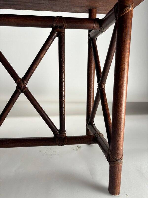 Console attributed to Lyda Levi for McGuire, 1970s