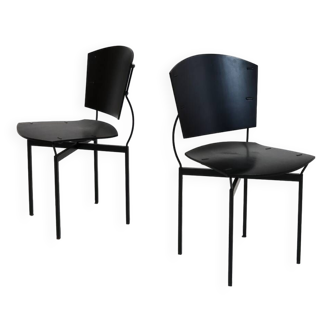 Postmodern Dining Chairs Arflex Italy