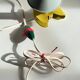 Vintage mushroom spotlight lamp
