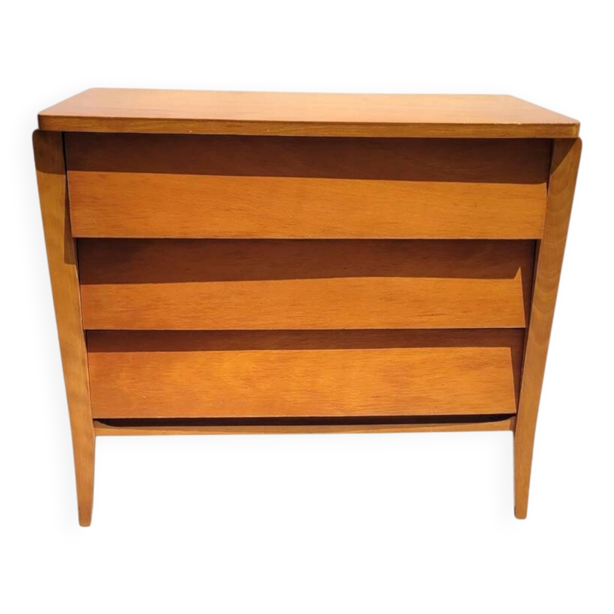 Commode vintage 3 tiroirs vers 1960