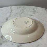 Lot de 10 assiettes creuses Chalons Digoin Sarreguemines décor floral