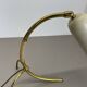 Tripod kalmar stilnovo style hollywood regency table lamp in brass, austria, 1950s