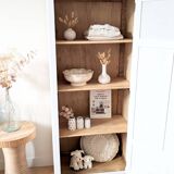 Armoire bonnetière parisienne vintage rénovée