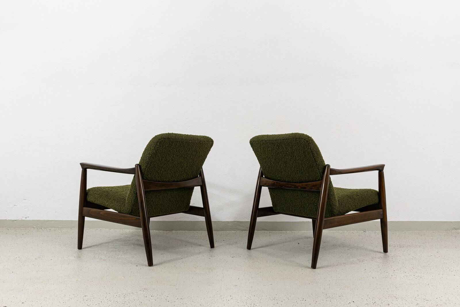Vintage Armchairs By Edmund Homa, Poland, 1960s, set of 2