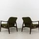 Vintage Armchairs By Edmund Homa, Poland, 1960s, set of 2