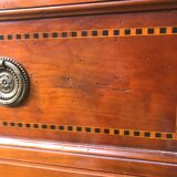 Louis XVI cherry-style chest of drawers
