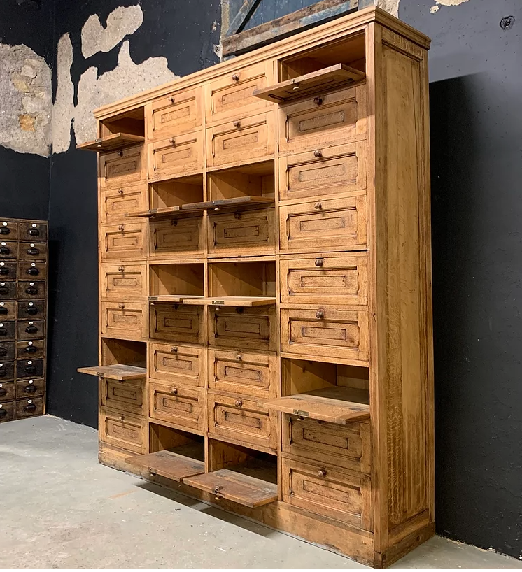 Early 20th century notary furniture in oak