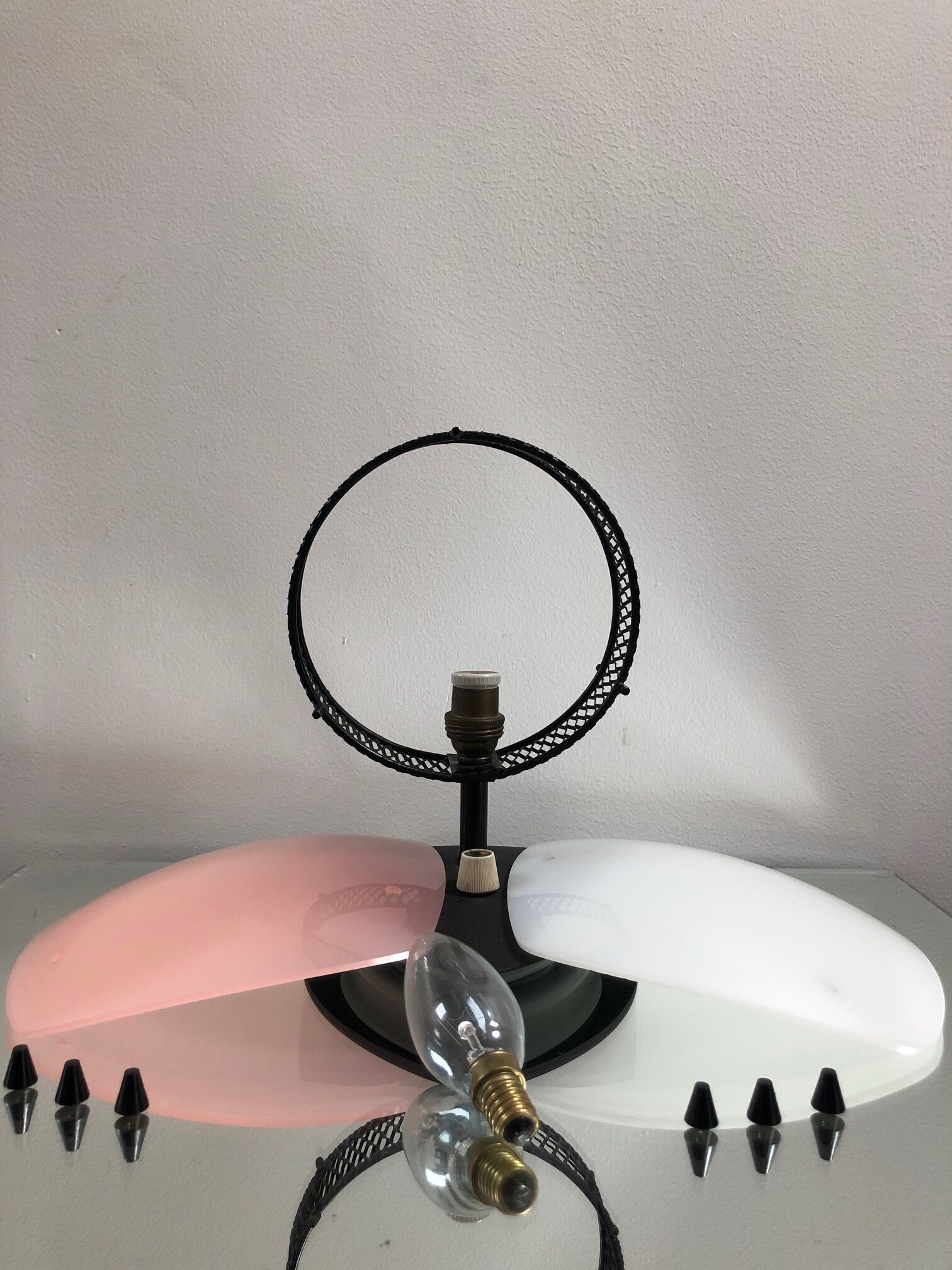 Tele-ambiance / Sonnenkind design lamp with dimmer, 1950s