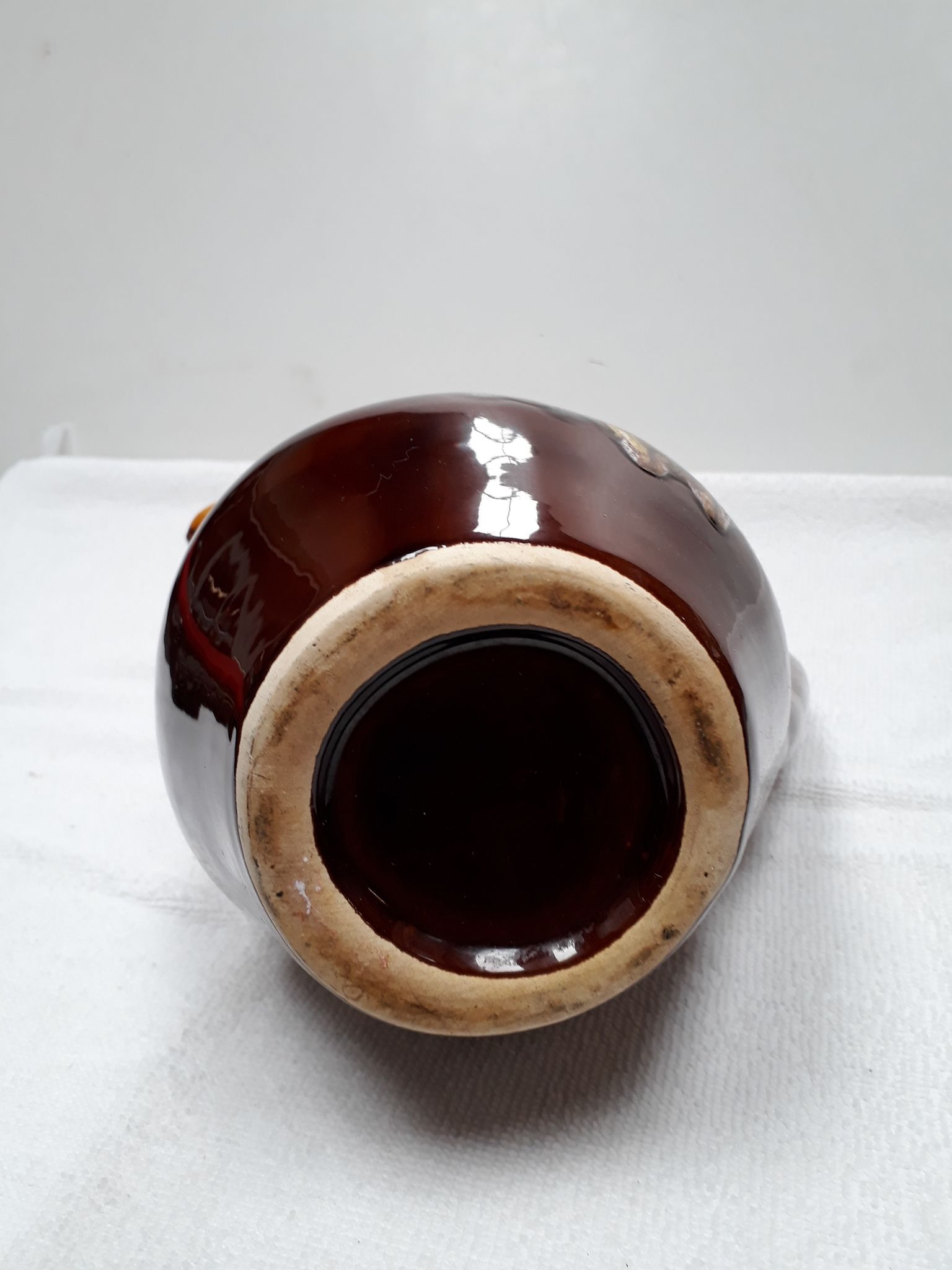 Pitcher vintage 1960 70 s glaze