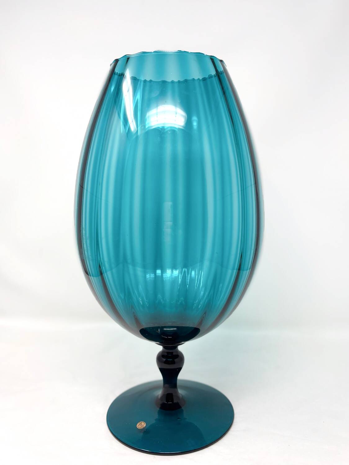 Empoli glass vase