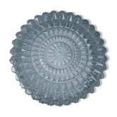 Moulded glass ceiling light