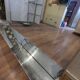 Large vintage loge mirror 70s design