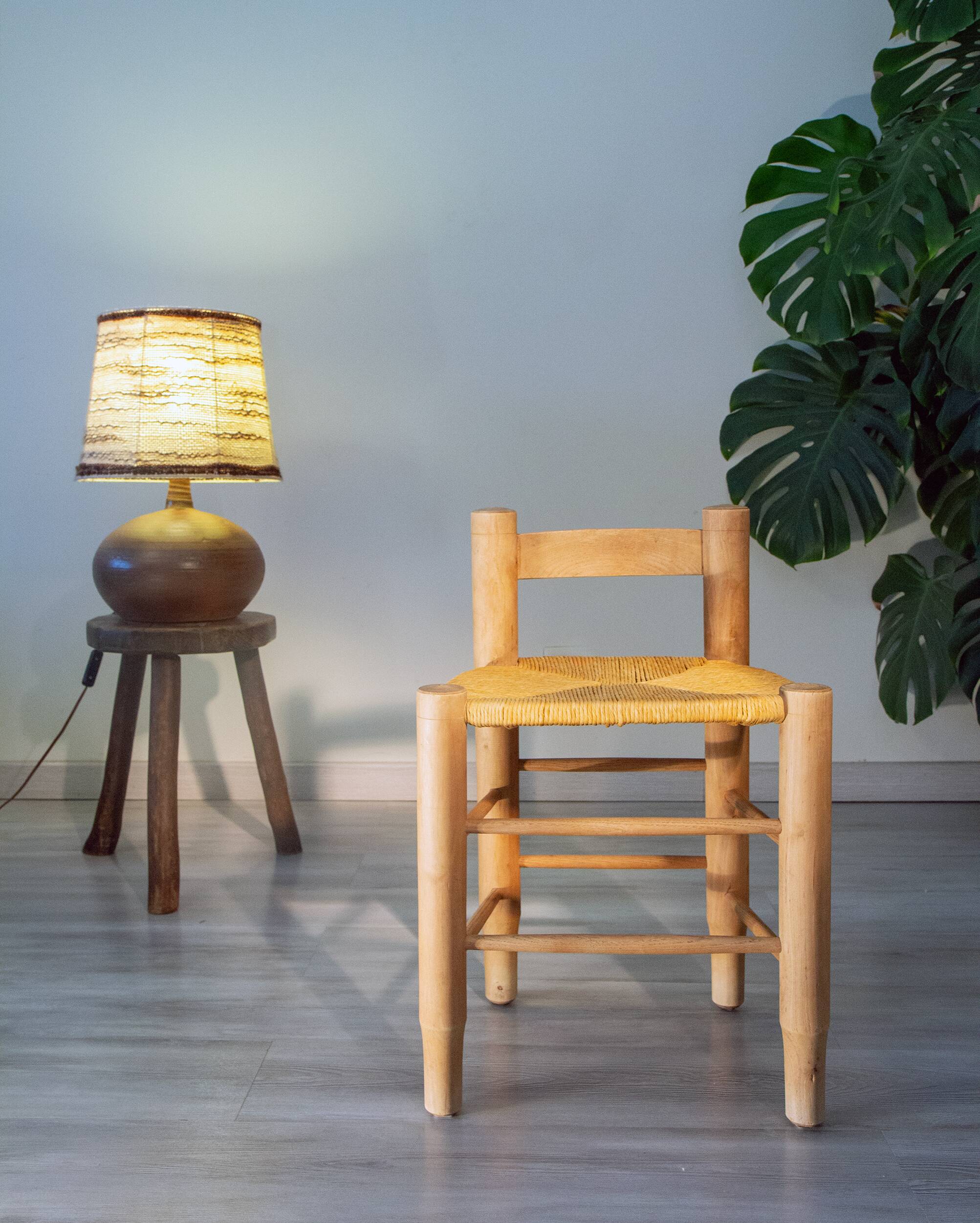 Brutalist chair from the 50s