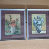 Oils on cardboard