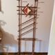 Vintage bamboo wardrobe