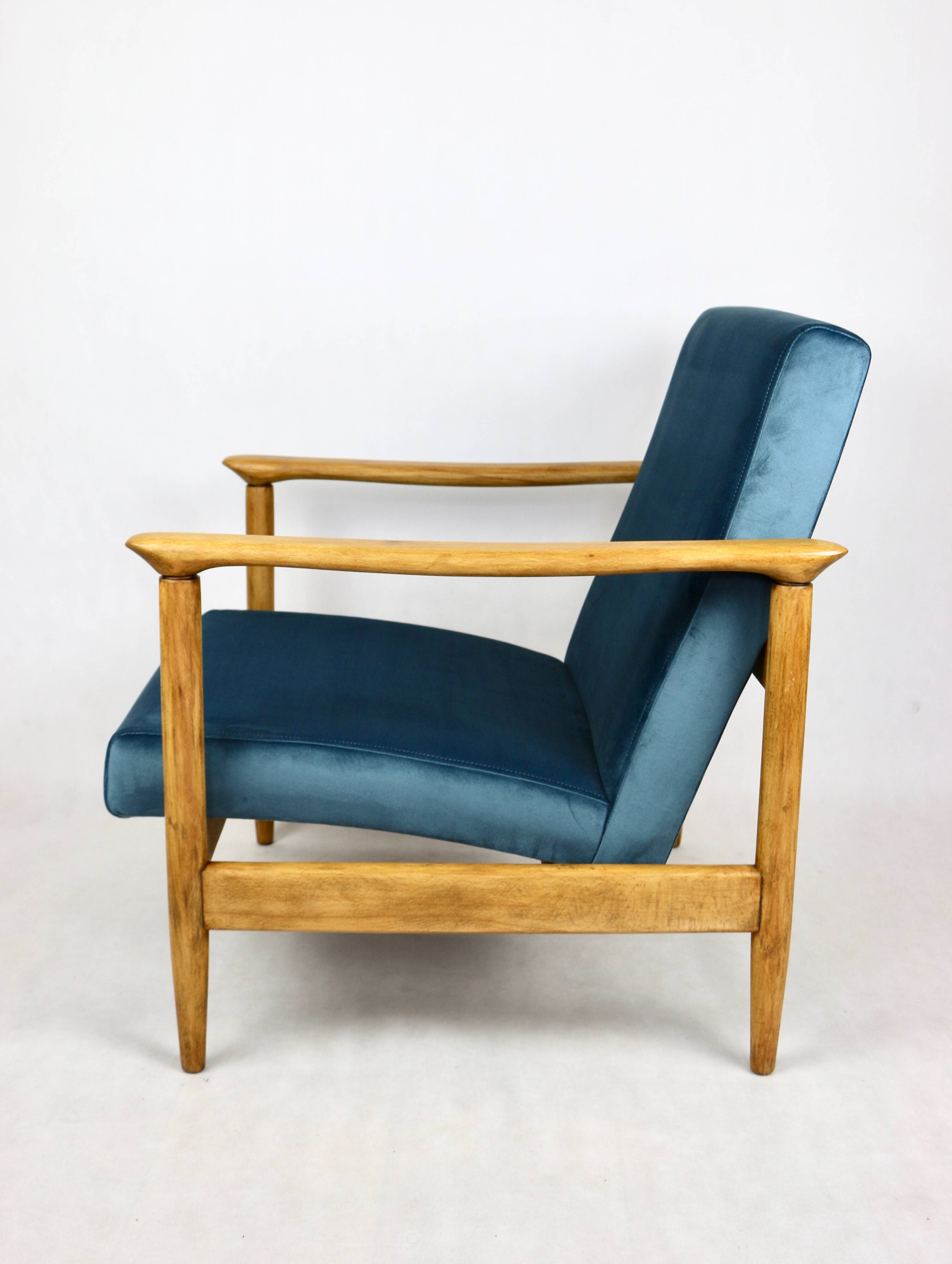 Fauteuil Blue Ocean GFM-142 par Edmund Homa, 1970s