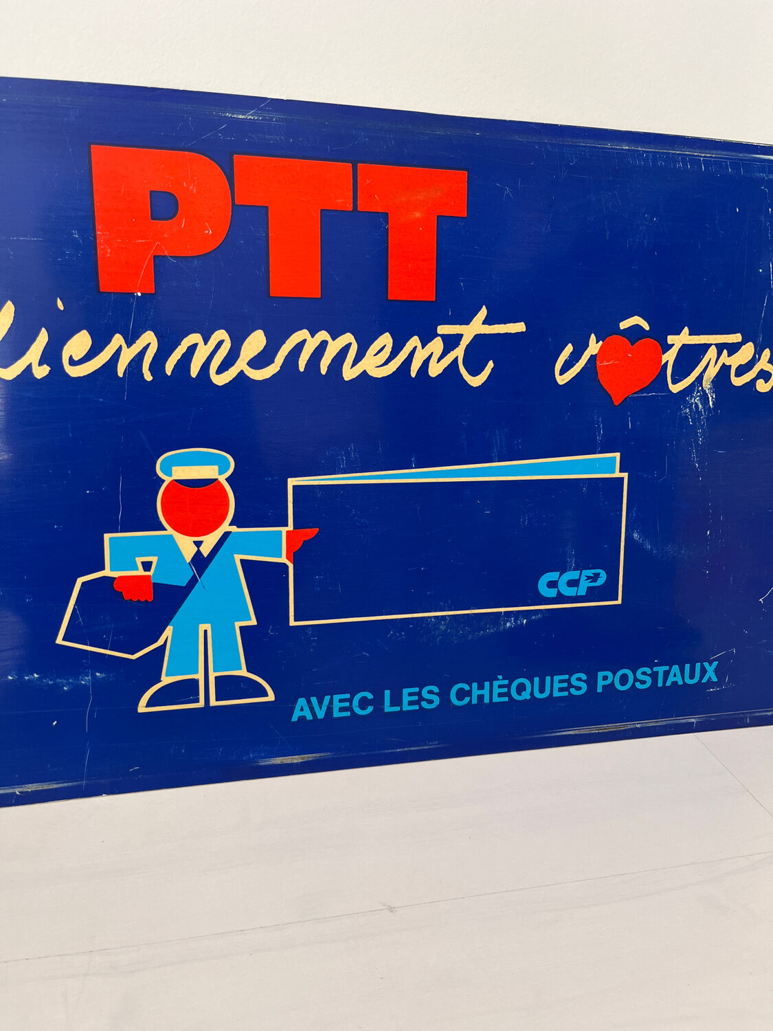 Advertising panel PTT years 60/75