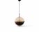 Space age ball pendant
